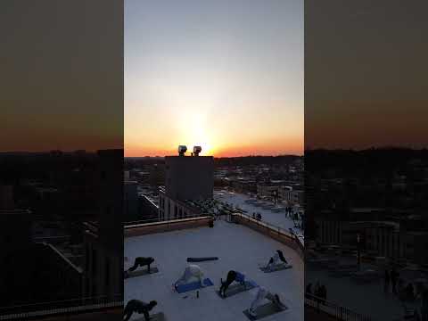 Sunset at One Park Point